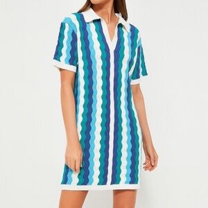 Tuckernuck Blue and White Striped Dress